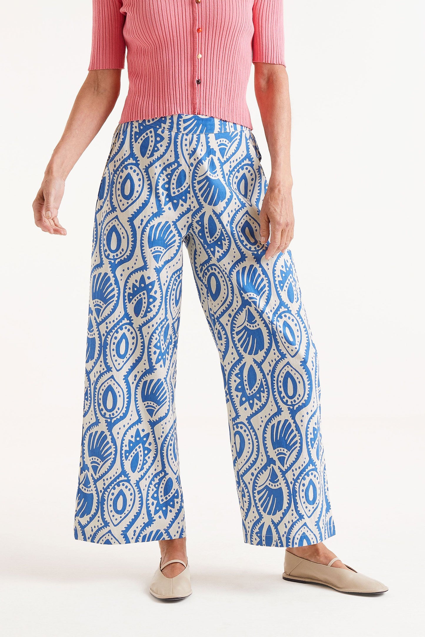 BETSY patterned trousers