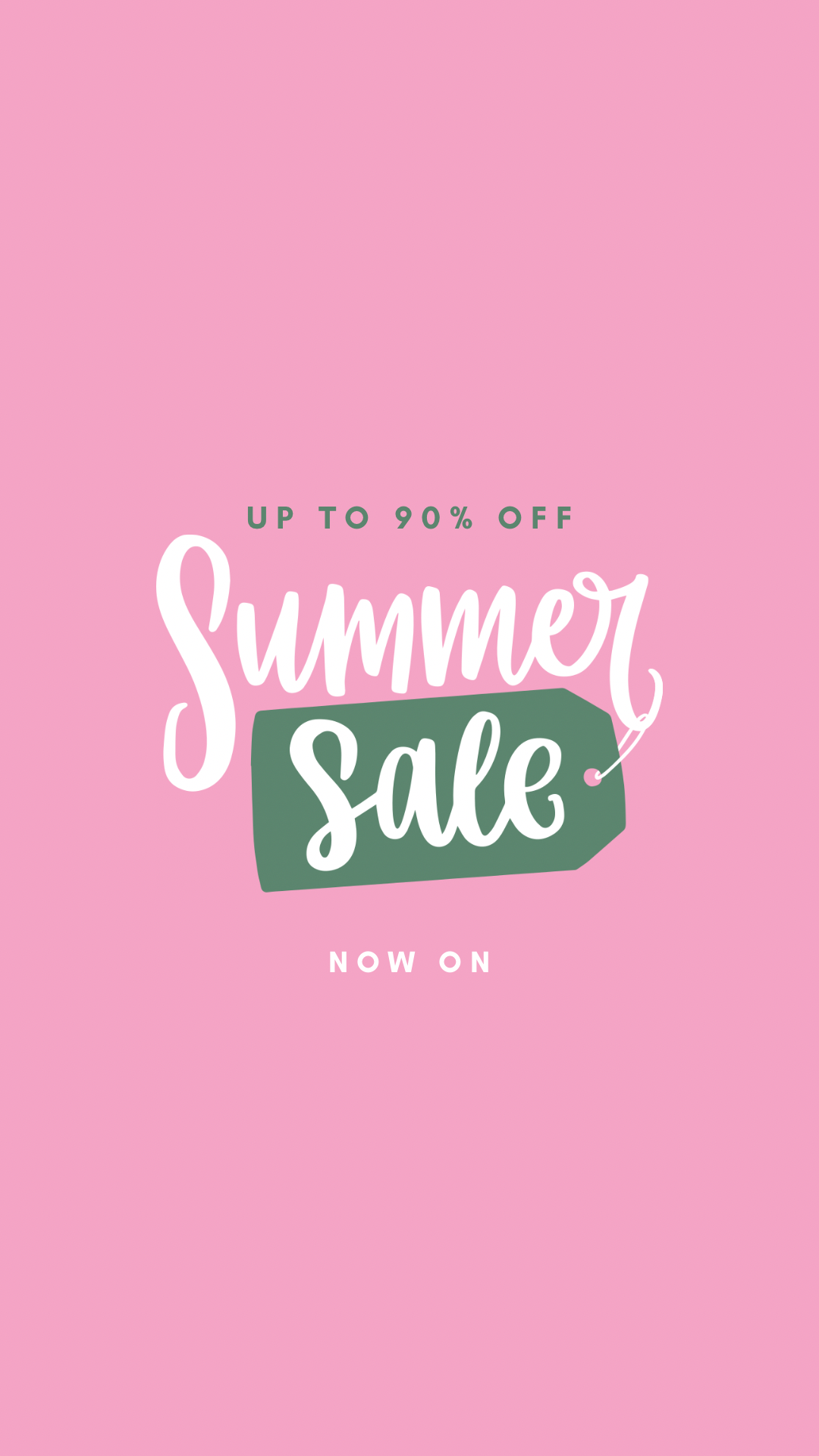 Summer sale - save up to 90%