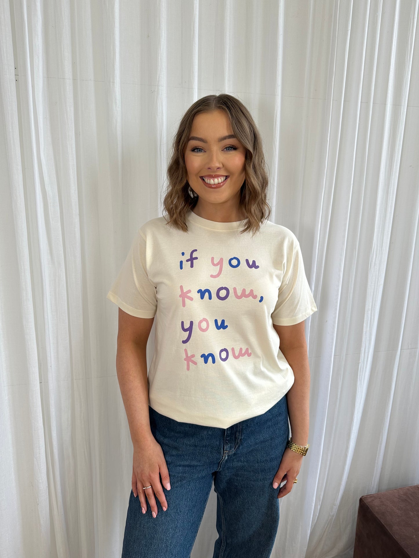 The ‘if you know, you know’ t-shirt