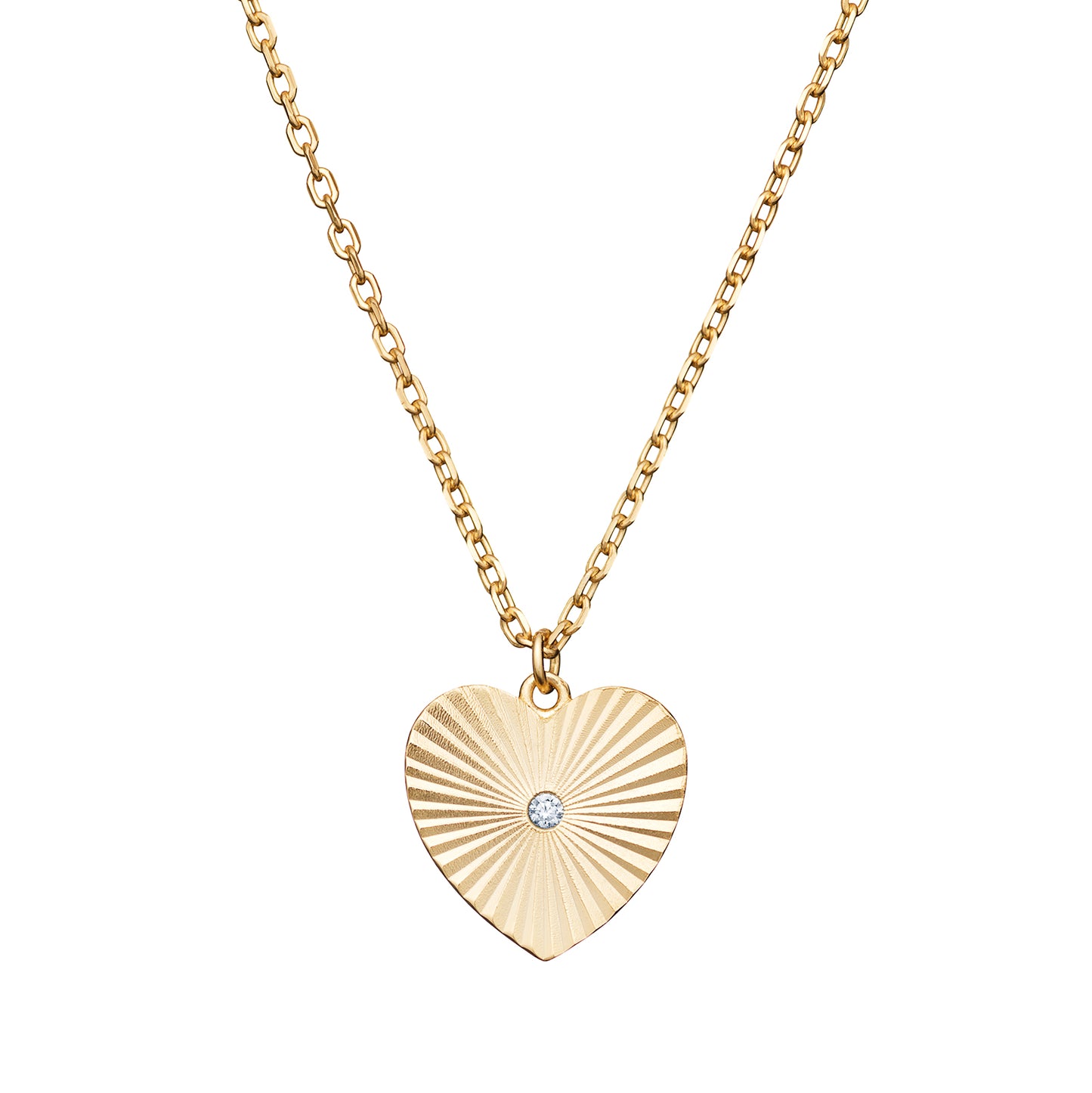 CLARA heart necklace
