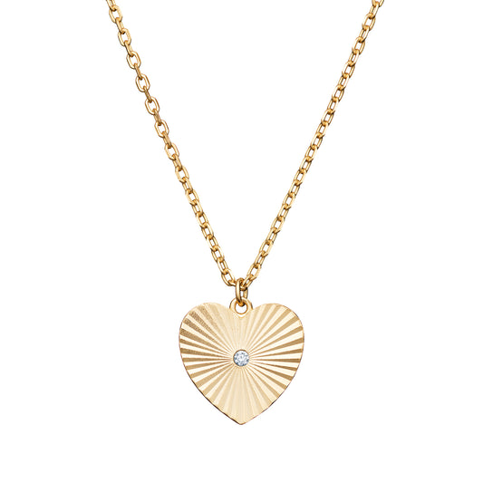 CLARA heart necklace