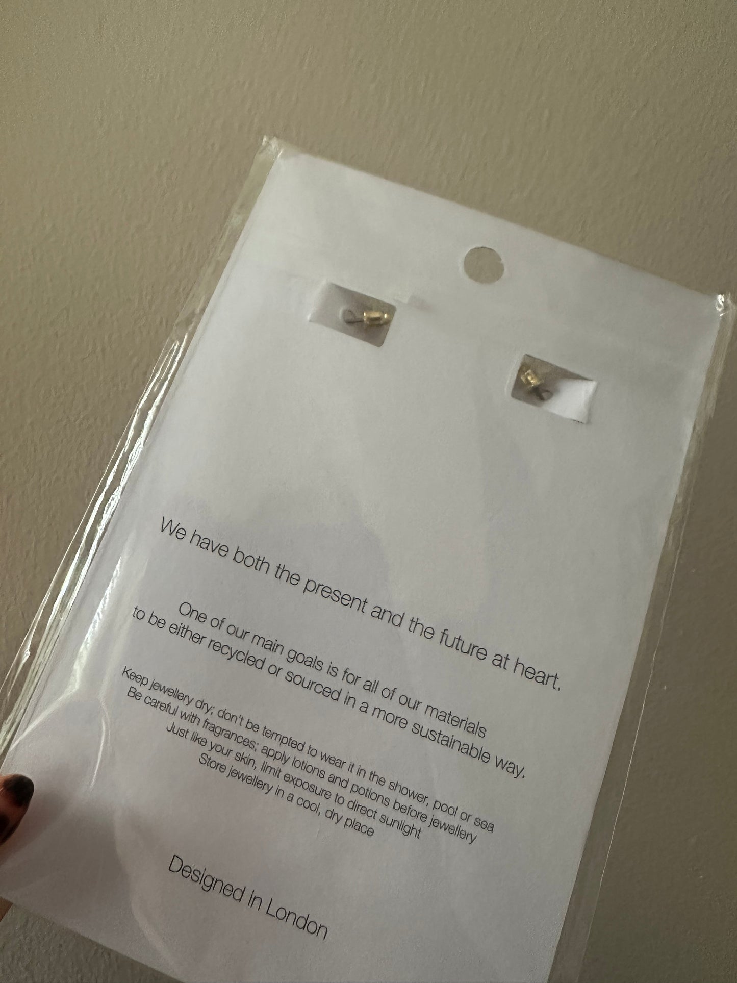 REGINA hoop earrings in silver