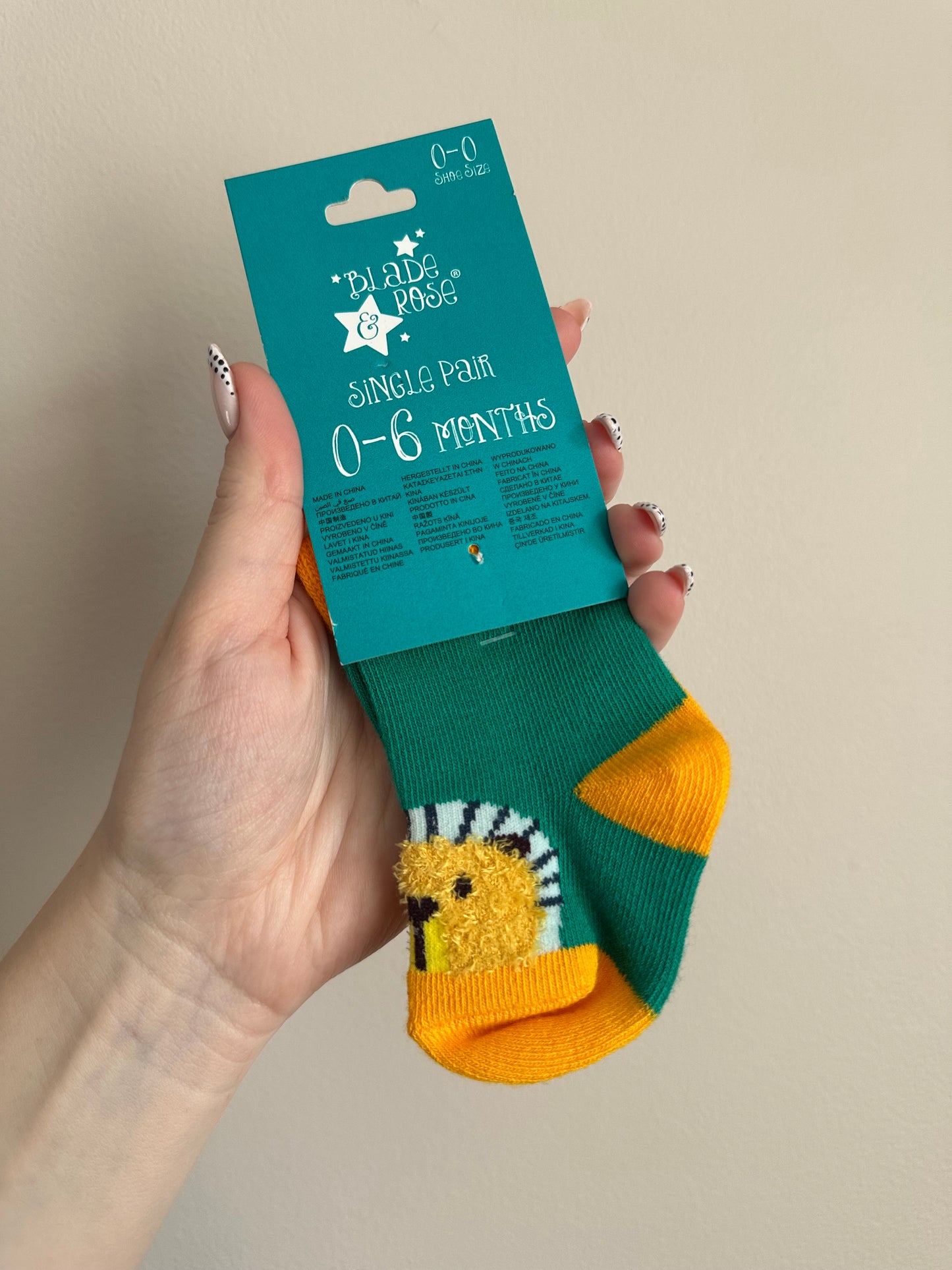 FRANKIE lion socks