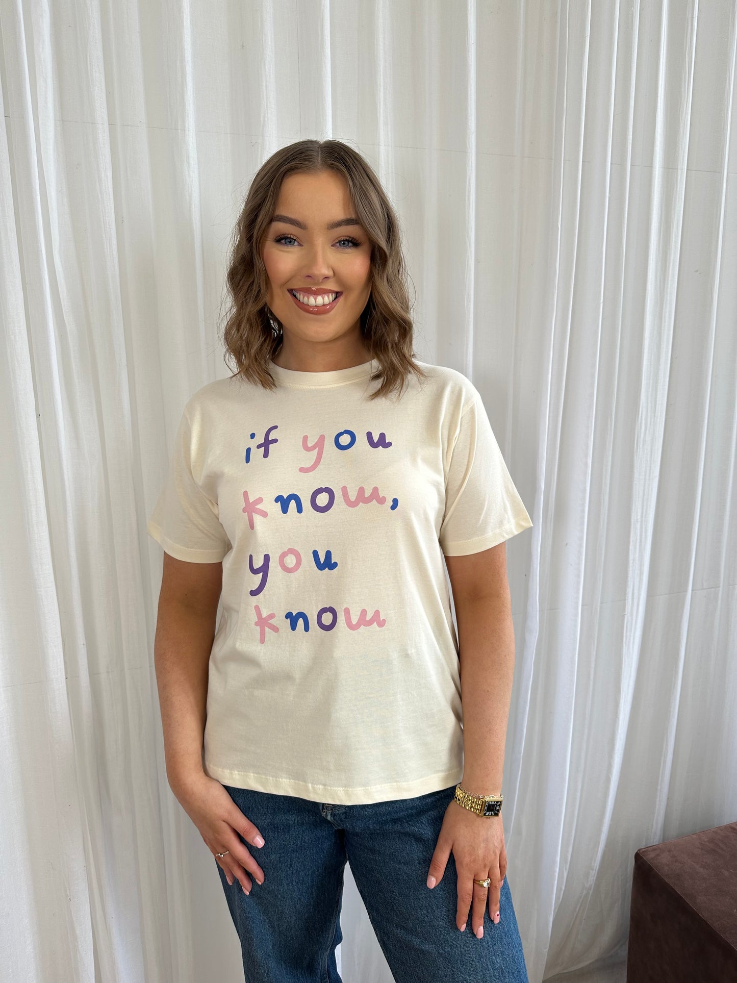 The ‘if you know, you know’ t-shirt