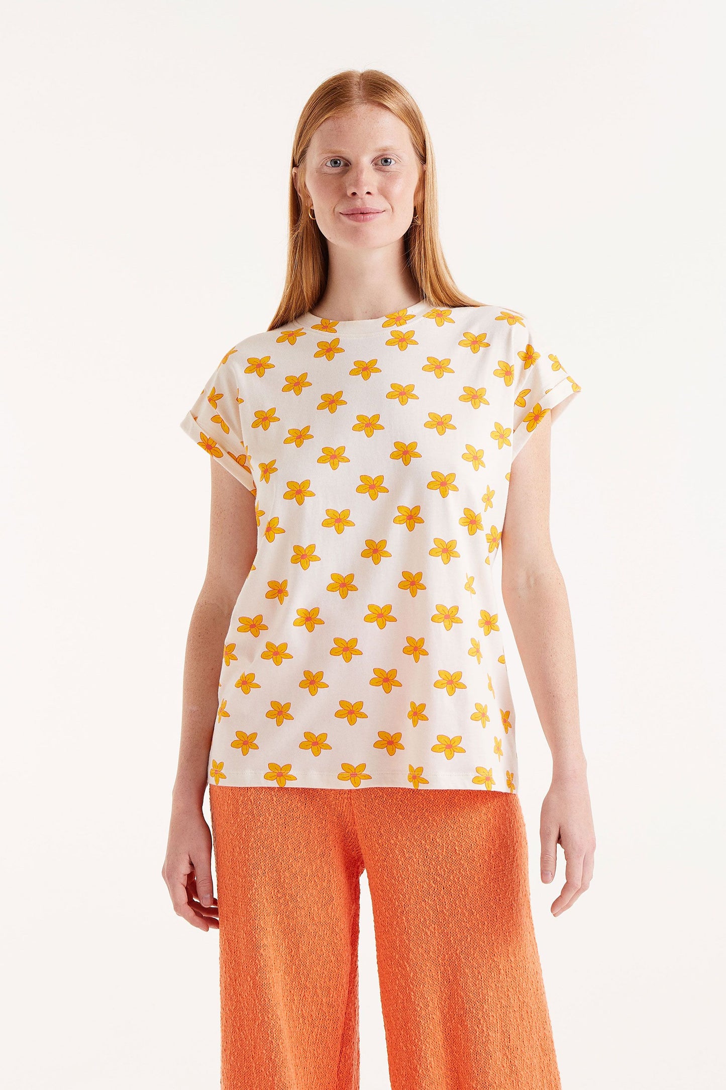The daffodil print t-shirt